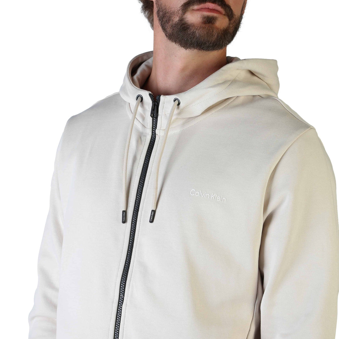 Calvin Klein men's white hooded Sweatshirts