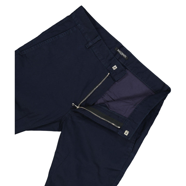 Balmain Slim Cotton Pants Men