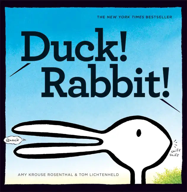 Duck! Rabbit!: (Bunny Books, Read Aloud Family Books, Books for Young Children) - Hardcover
