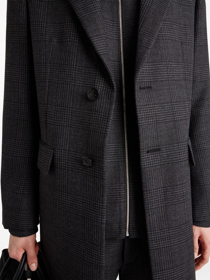 Prada Men `Galles` Printed Coat