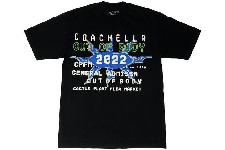 Cactus Plant Flea Market Coachella Weekend 2 T-shirt Black
