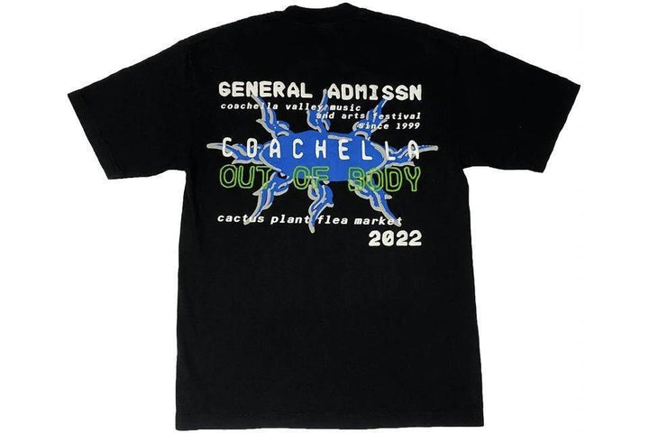 Cactus Plant Flea Market Coachella Weekend 2 T-shirt Black