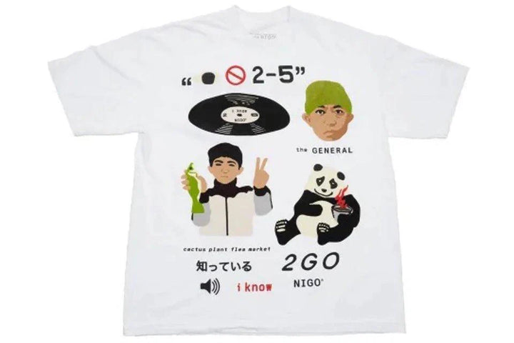 Cactus Plant Flea Market I Know Nigo T-shirt White