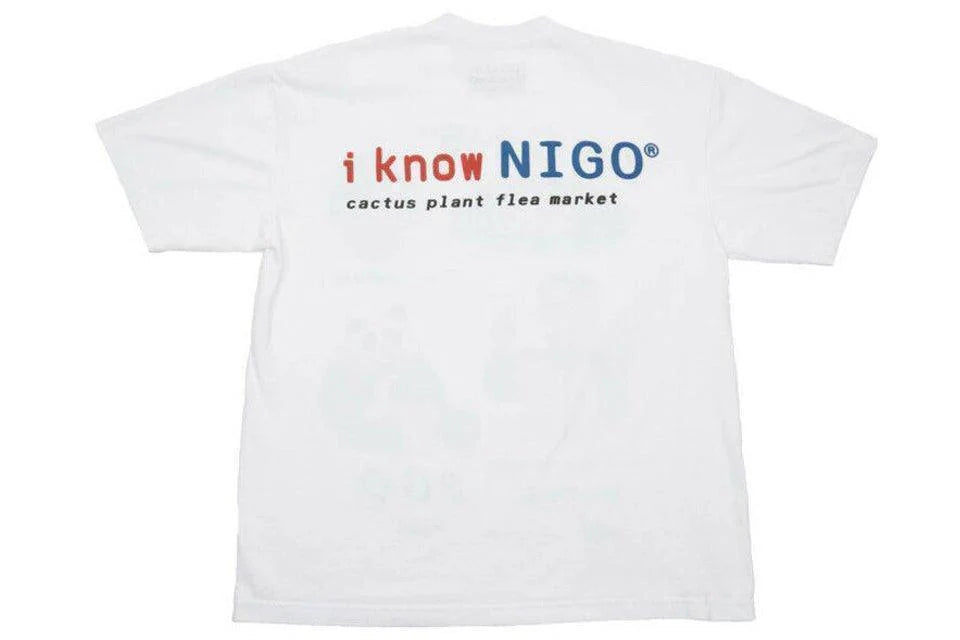 Cactus Plant Flea Market I Know Nigo T-shirt White