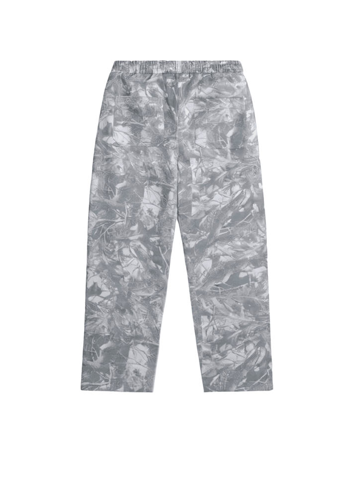 Camo Oversized Heavyweight French Terry Open-Hem Sweatpants