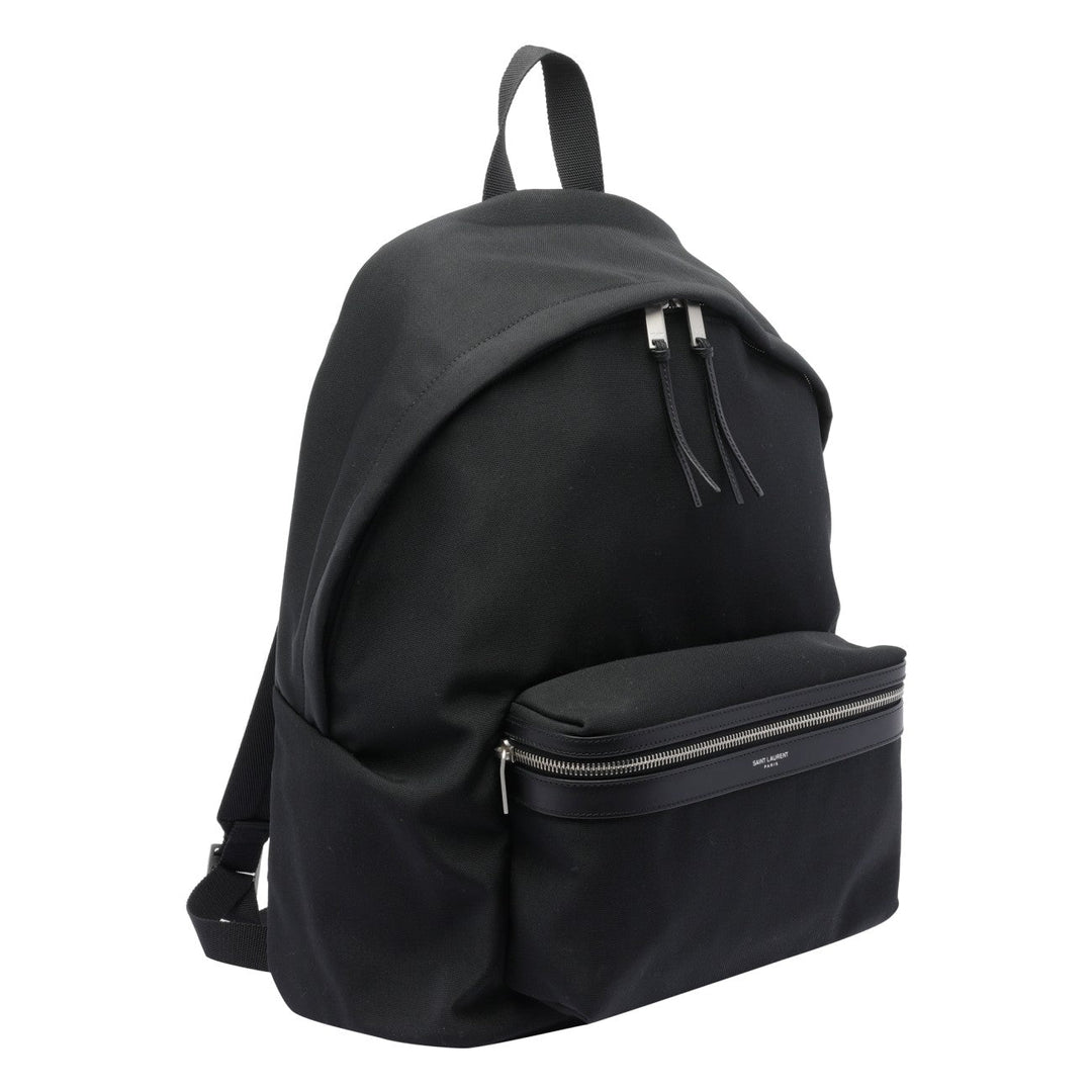Saint Laurent Men Canvas City Backpack