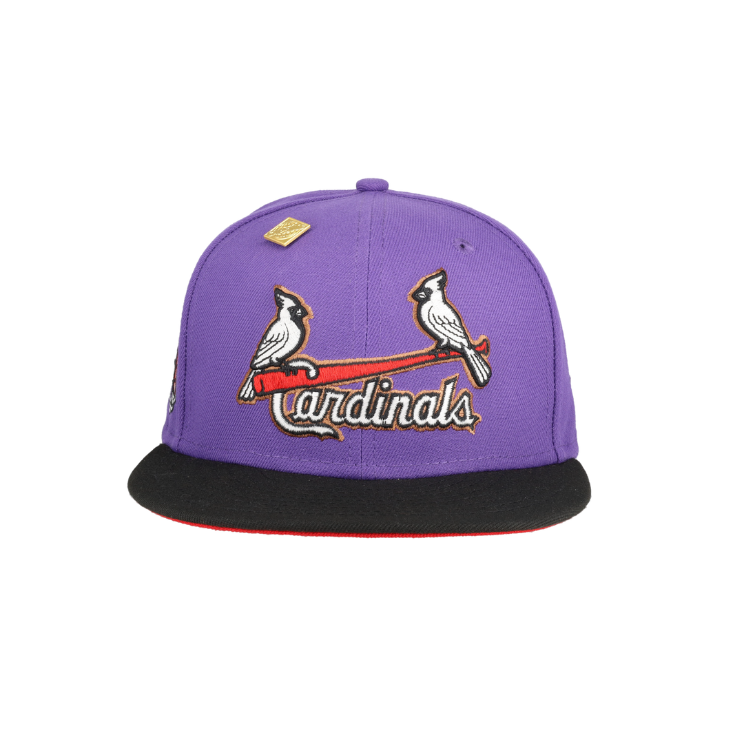 St. Louis Cardinals Busch Stadium Side Patch 59Fifty Fitted Hat