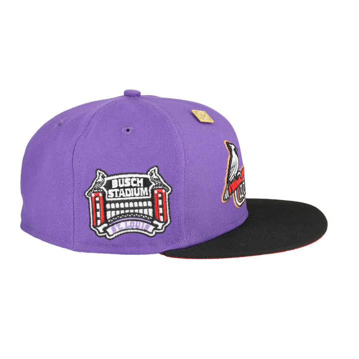 St. Louis Cardinals Busch Stadium Side Patch 59Fifty Fitted Hat