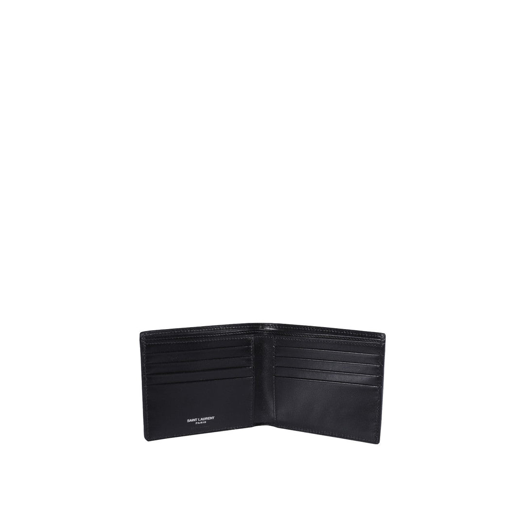 Saint Laurent Men Cassandre East/West Wallet
