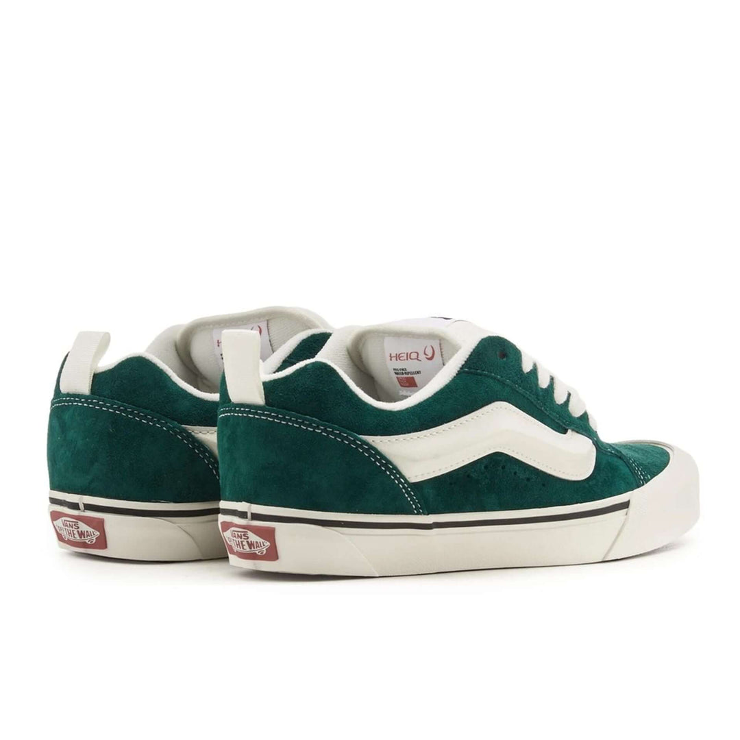 Vans green, white low top leather unisex Sneakers