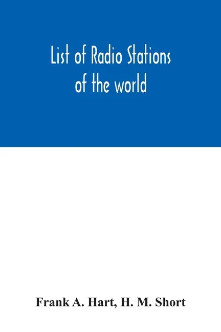 List of radio stations of the world - Paperback