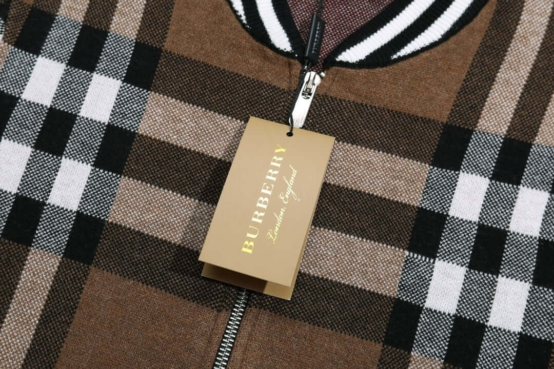 Burberry Vintage Check Bomber Varsity Jacket