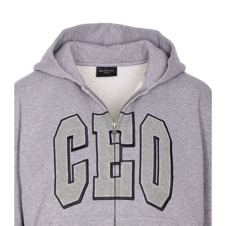 Balenciaga Women Ceo Team Zip Hoodie