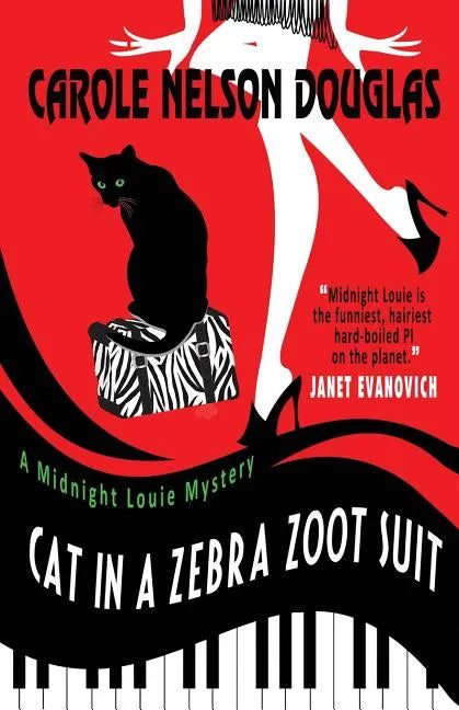 Cat in a Zebra Zoot Suit: A Midnight Louie Mystery - Paperback