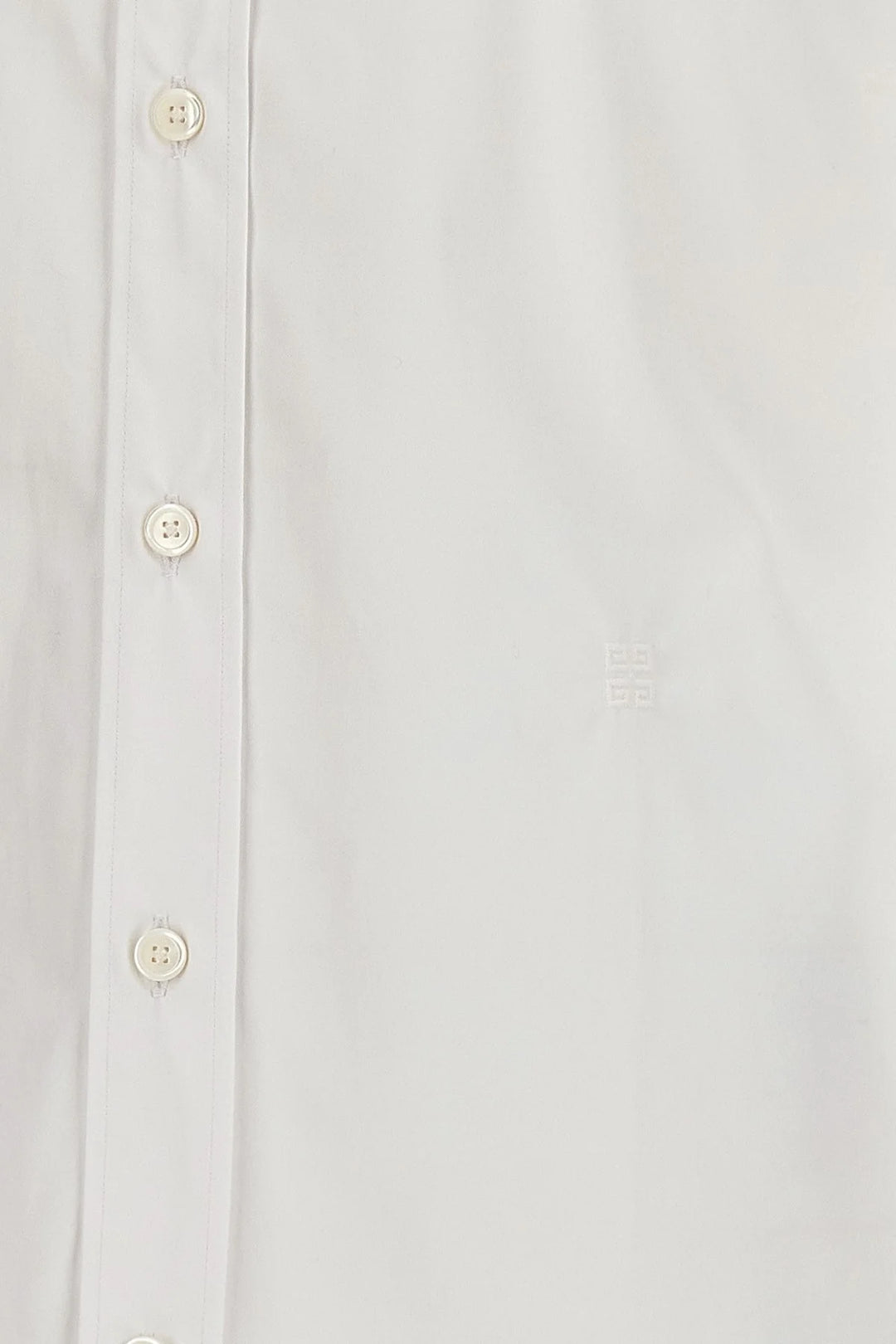 Givenchy Men Logo Embroidery Shirt