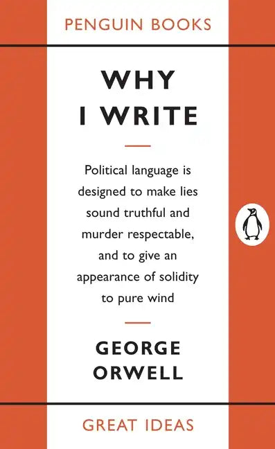 Why I Write - Paperback