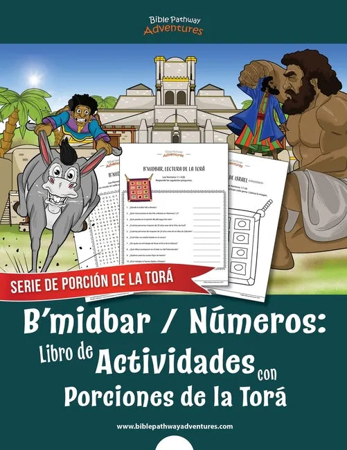 B'midbar Números: Libro de Actividades con Porciones de la Torá - Paperback