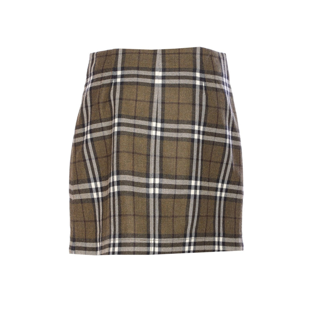 Burberry Women Check Trench Skirt