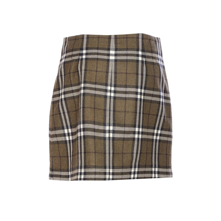 Burberry Women Check Trench Skirt