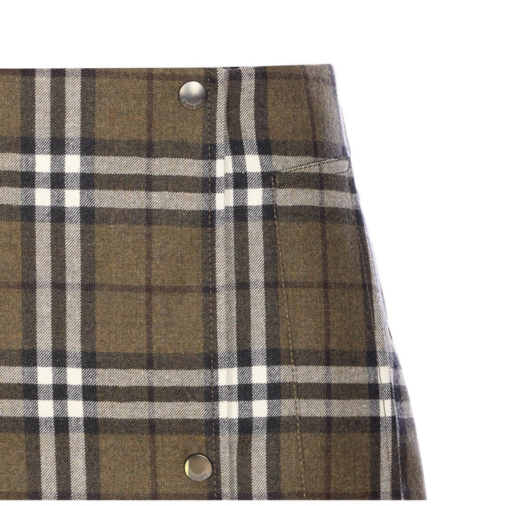 Burberry Women Check Trench Skirt