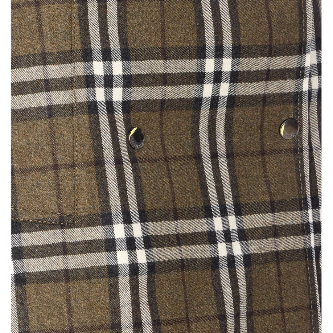 Burberry Women Check Trench Skirt