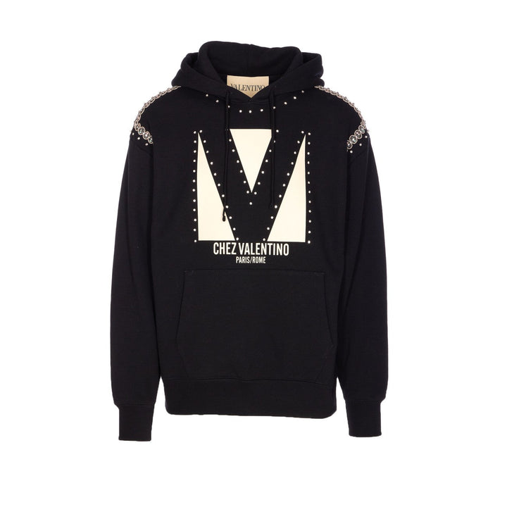 Valentino Garavani Men Chez Valentino Embroidered Hoodie