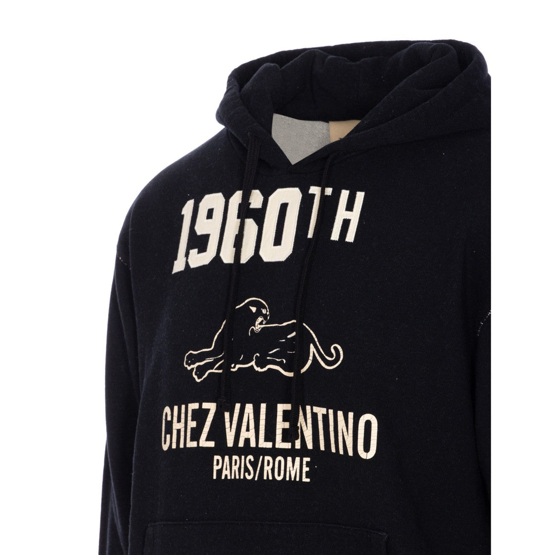 Valentino Garavani Men Chez Valentino Print Hoodie