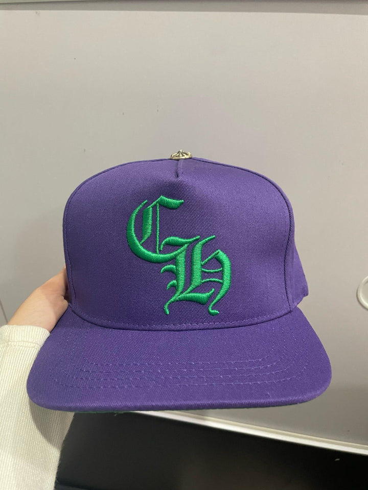 Chrome Hearts Baseball Cap Purple / Green