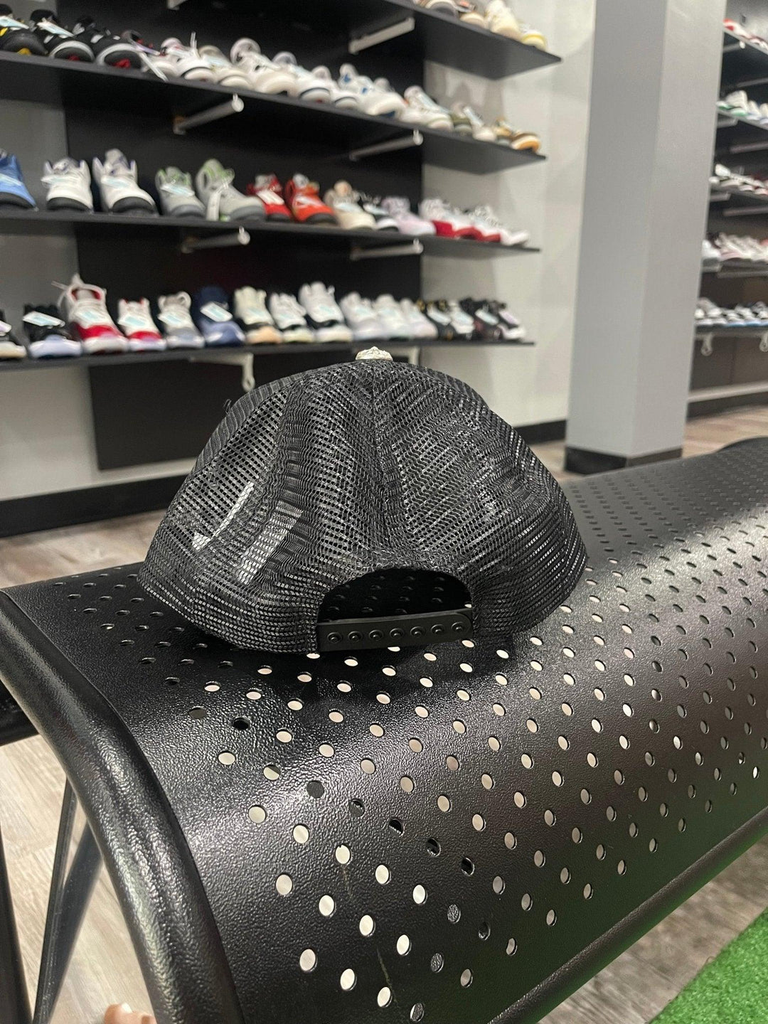 Chrome Hearts CH Hollywood Trucker Hat Black