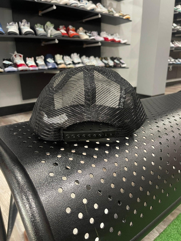 Chrome Hearts CH Hollywood Trucker Hat Black & White