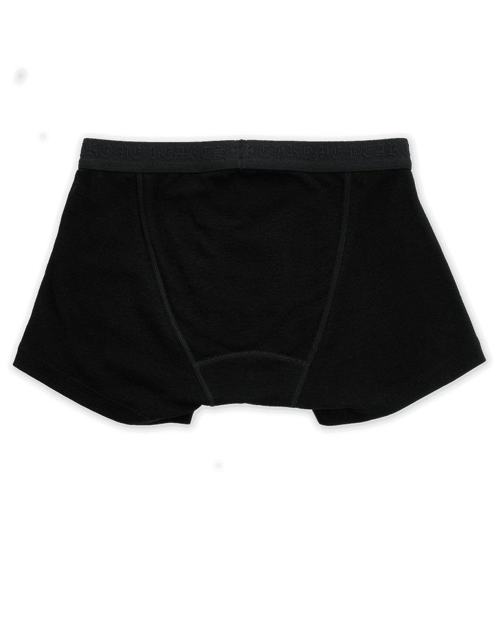 Chrome Hearts Horseshoe Boxer Brief Shorts Black / Black