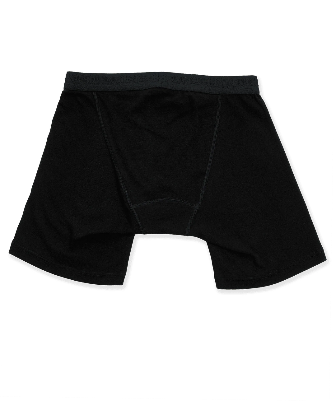 Chrome Hearts Horseshoe Long Boxer Brief Shorts Black