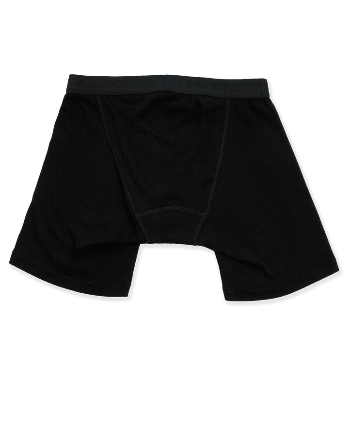 Chrome Hearts Horseshoe Long Boxer Brief Shorts Black