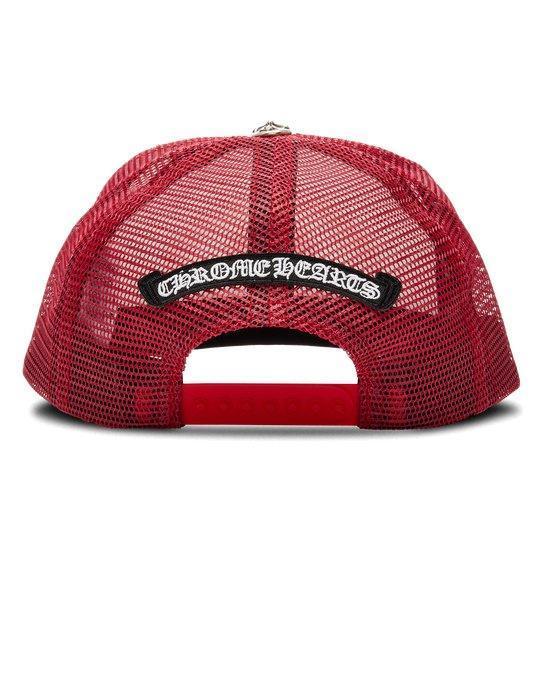 Chrome Hearts King Taco Cross Trucker Hat Red