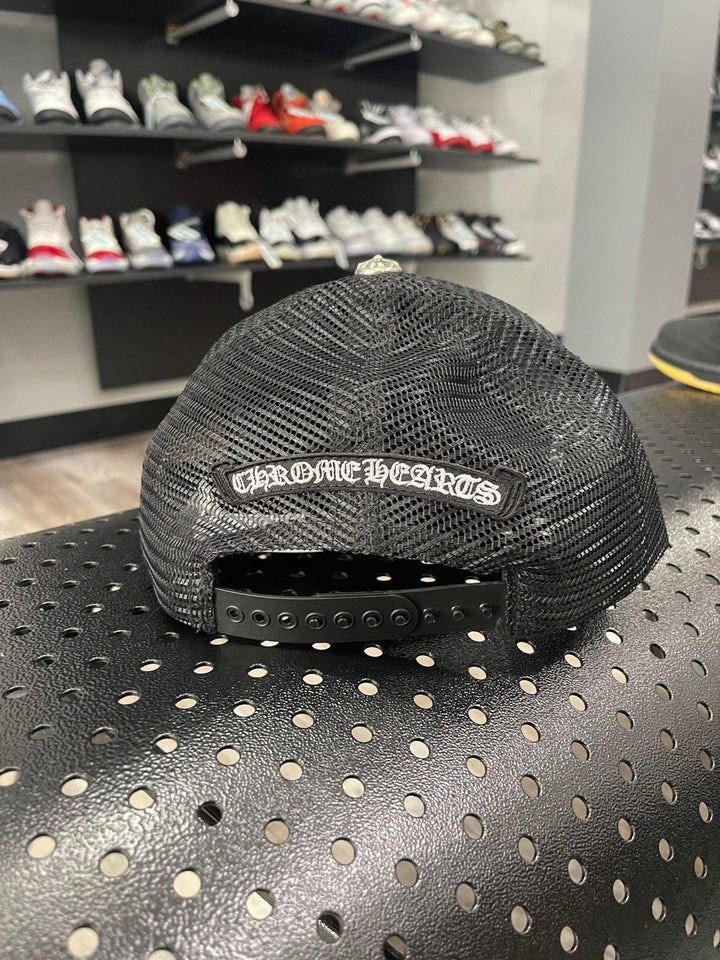 Chrome Hearts King Taco Hollywood Trucker Hat Black