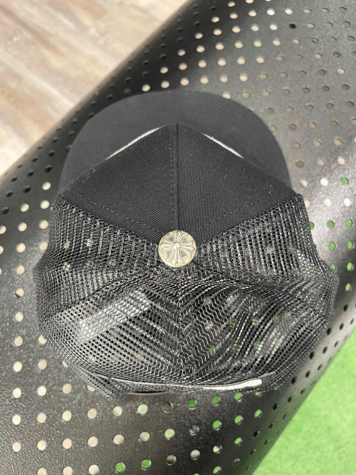 Chrome Hearts King Taco Hollywood Trucker Hat Black