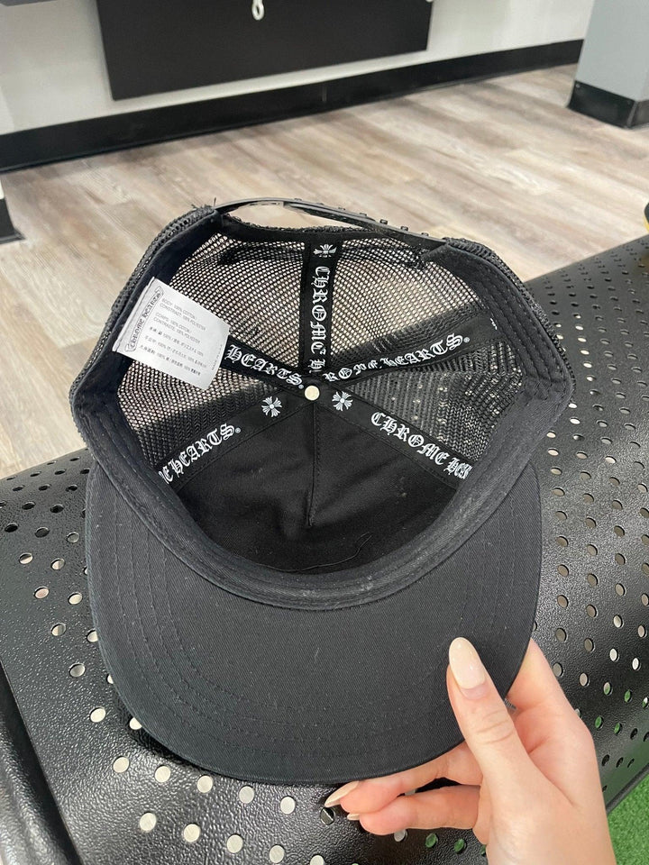 Chrome Hearts King Taco Hollywood Trucker Hat Black