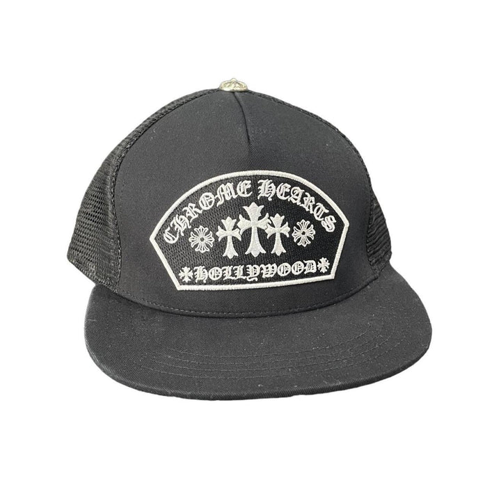 Chrome Hearts King Taco Hollywood Trucker Hat Black