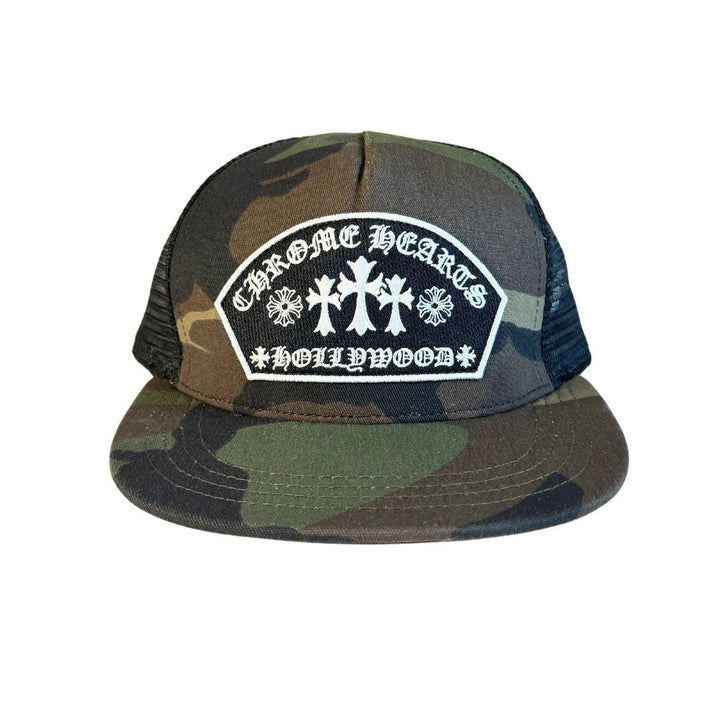 Chrome Hearts King Taco Hollywood Trucker Hat Camo