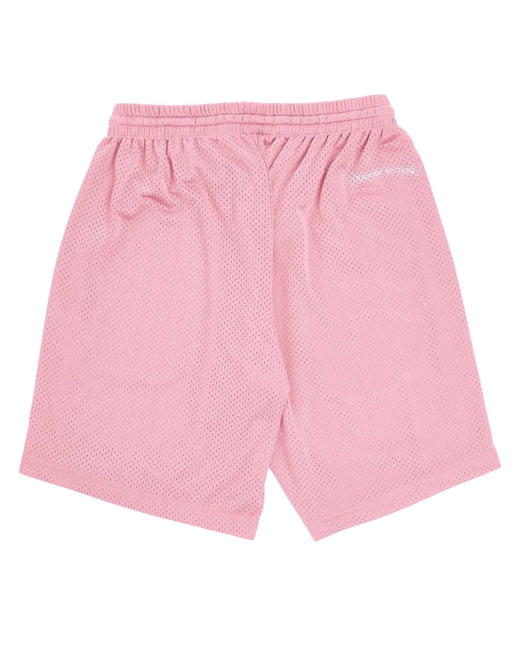Chrome Hearts Love You Mesh Varsity Shorts Pink