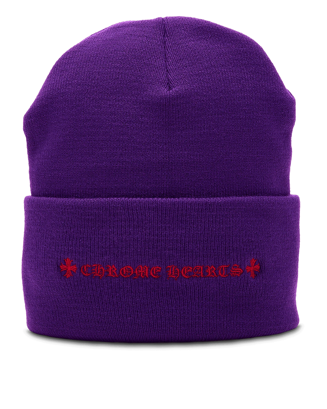 Chrome Hearts Watch Cap Cross Beanie Purple