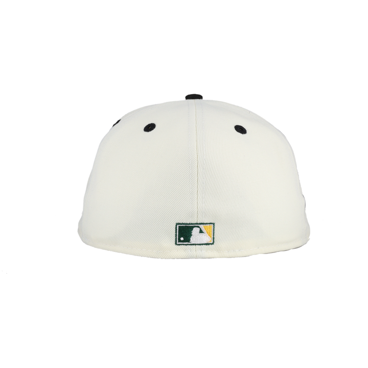 Oakland Athletics Stomper Mascot 50th Anniversary Patch 59Fifty Fitted Hat