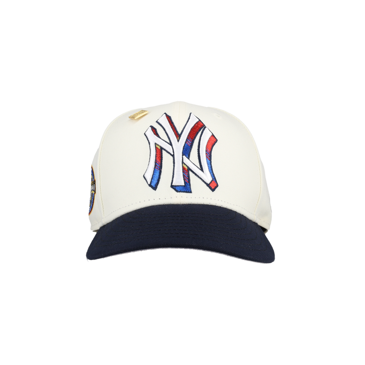 New York Yankees Chrome 2009 Inaugural Season Patch 59Fifty Fitted Hat