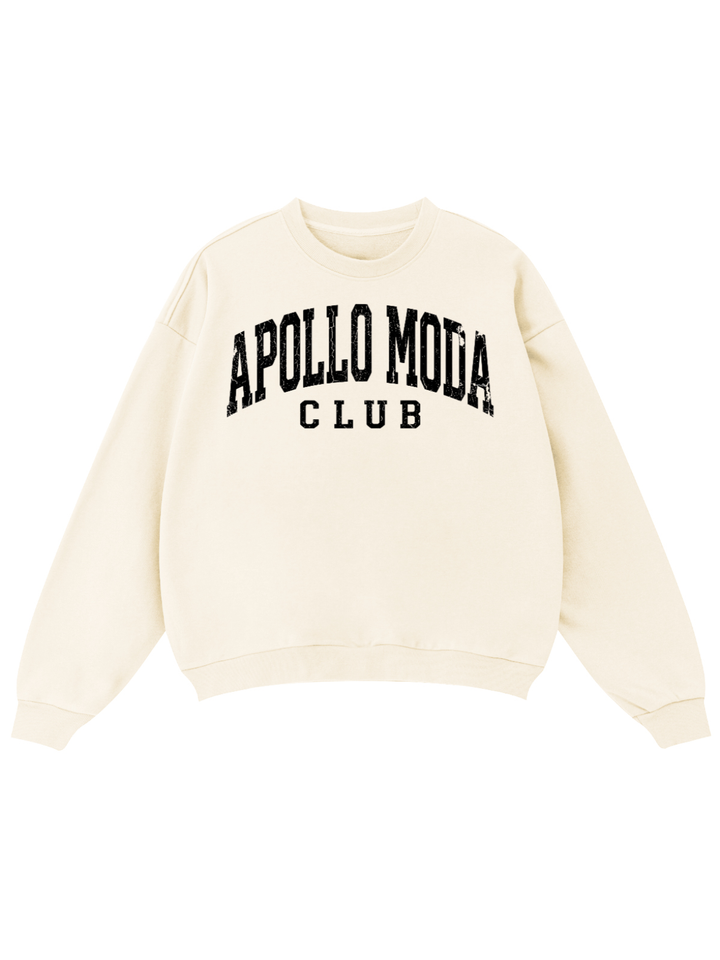 Club Collegiate Oversized Crewneck Sweatshirt
