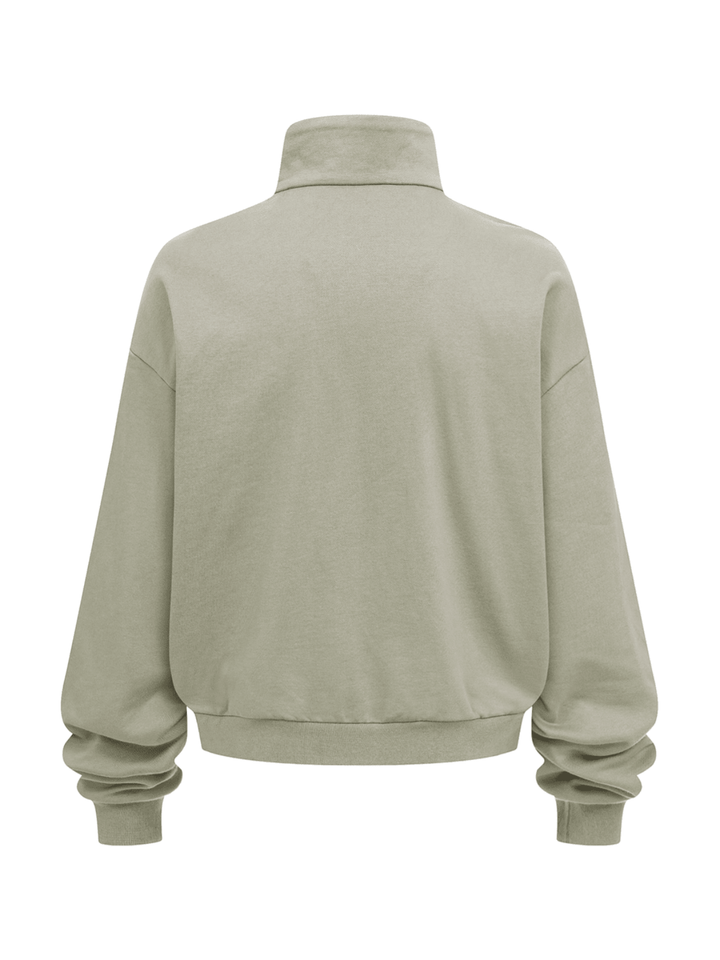 Club Collegiate Oversized Full-Zip Sweatshirt