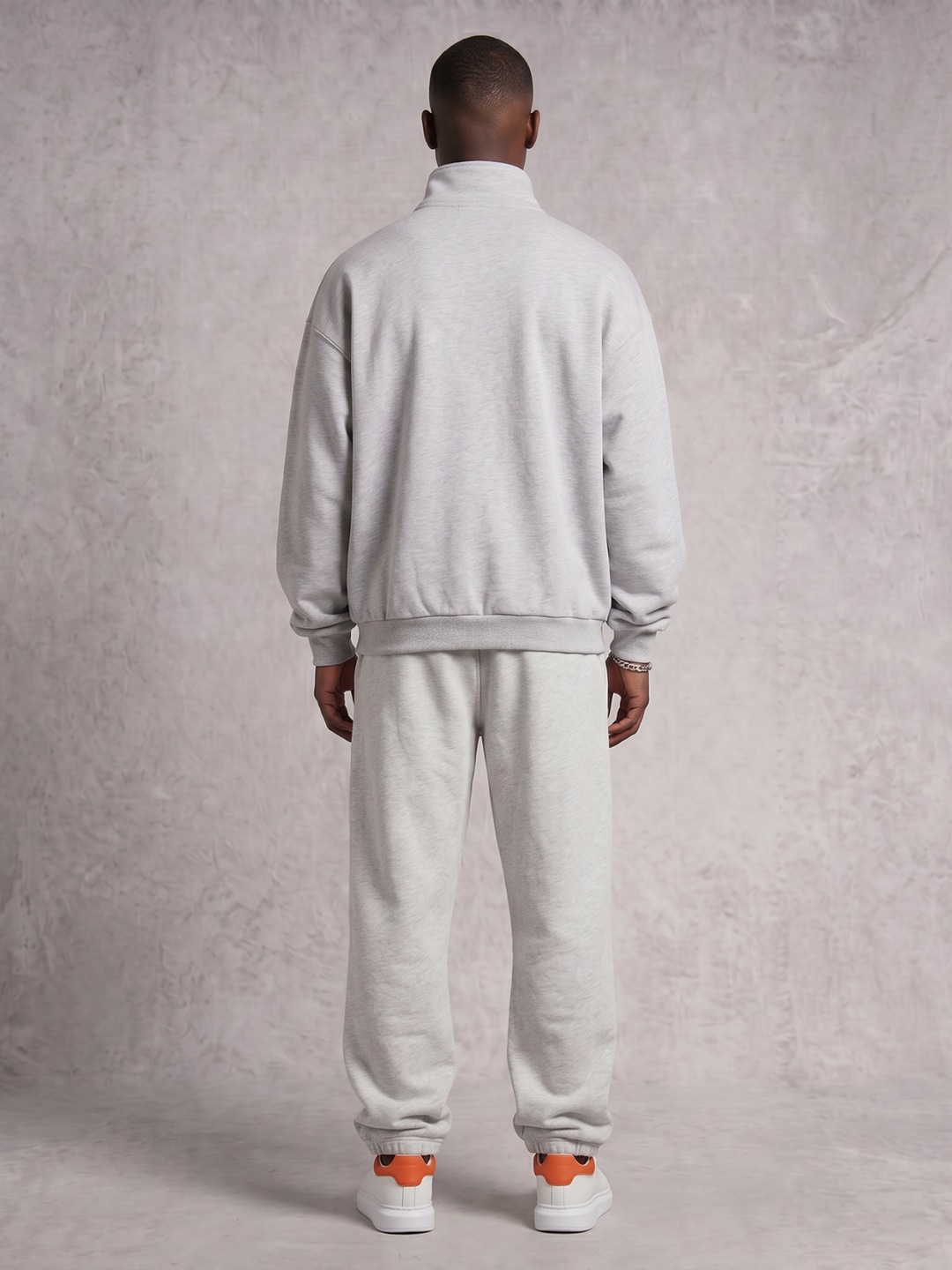 Club Collegiate Oversized Full-Zip Sweatshirt