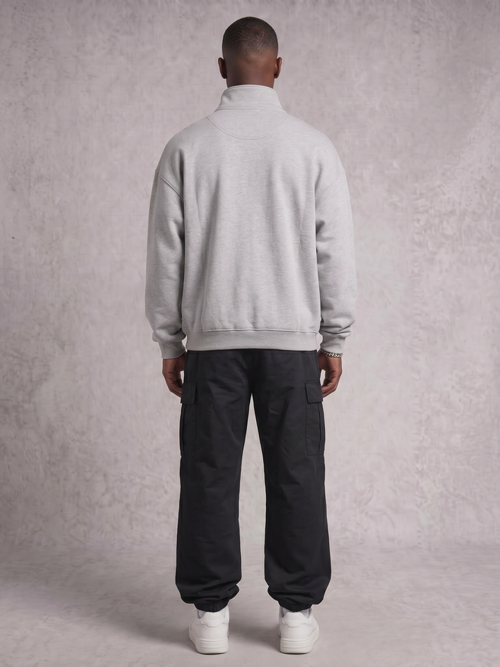 Club Collegiate Oversized Full-Zip Sweatshirt