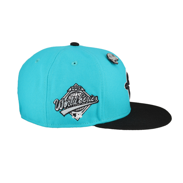 Toronto Blue Jays Color Bleed Collection 1993 World Series Fitted Hat