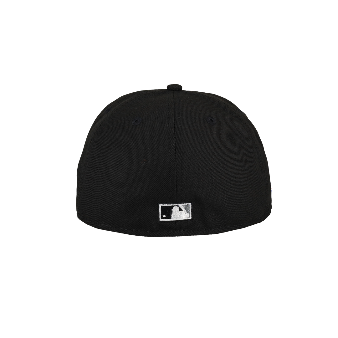 New York Mets Side Splash Collection Shea Stadium Patch Fitted Hat