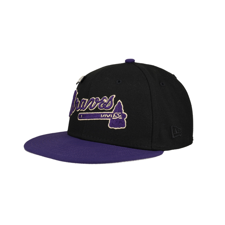 Atlanta Braves Colors in Cream 2.0 Collection 1995 World Series Fitted Hat